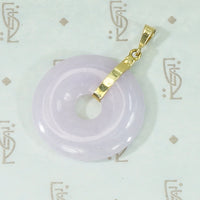 Translucent Lavender Jade Pendant