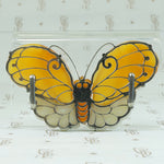 Glorious Red Jade and Opal Butterfly