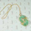 Double Dragon Jade Pendant