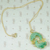 Double Dragon Jade Pendant