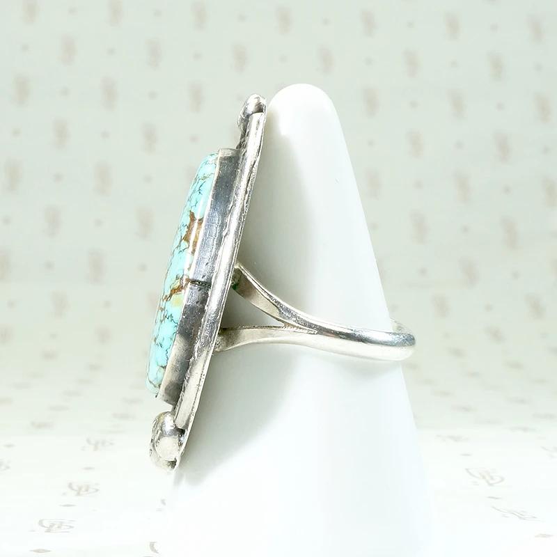 Royston Turquoise in Sterling Silver Ring