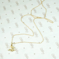 Sinuous Little Gold Dragon Pendant