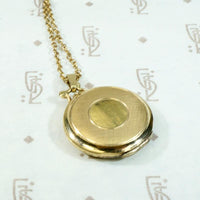 Swanky Little Mid Century Gold Filled Locket