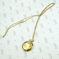 Swanky Little Mid Century Gold Filled Locket