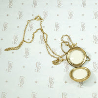 Swanky Little Mid Century Gold Filled Locket