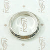 Potent Rattlesnake Jaw Coin Silver Band