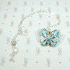 Vivacious Butterfly Brooch/Pendant with Turquoise Inlay
