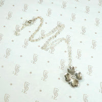 NYE Sterling Dogwood Blossom Pendant