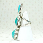 Sublime Royston Turquoise Hopi Ring by Bear
