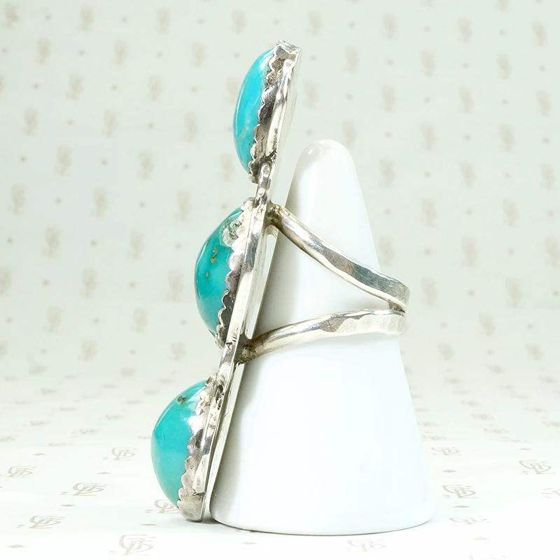 Sublime Royston Turquoise Hopi Ring by Bear