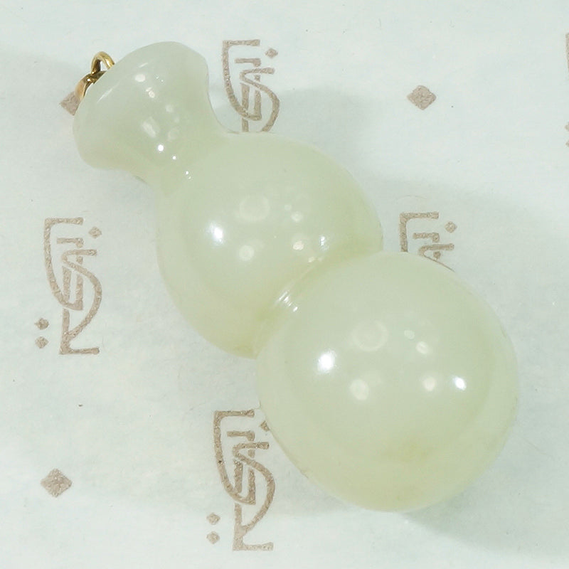 Curvaceous Beauty Carved Celadon Jade