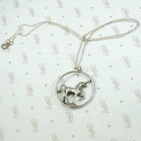 Proud Little Sterling Silver Unicorn Pendant