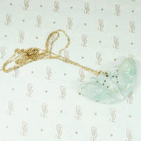 Celadon Green Jade Butterfly