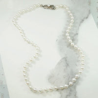 Classic 18" Mikimoto Cultured Pearl Necklace