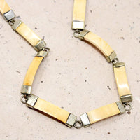 Wild Warthog Tusk & Brass Necklace