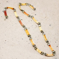 Wild Warthog Tusk & Brass Necklace