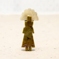 Multi Stone Kachina Figural Bead
