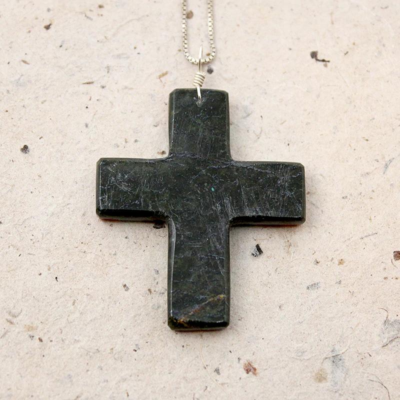 Checkerboard Inlay Santo Domingo Cross