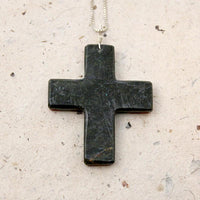 Checkerboard Inlay Santo Domingo Cross