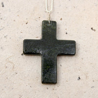Colorful Inlay Santo Domingo Cross