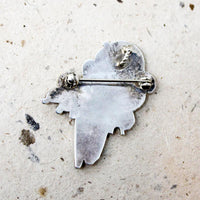 Vibrant Zuni Inlay Wild Parrot Brooch