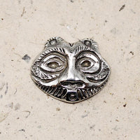 She Who Watches Brooch by Lillian Pitt
