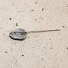 Mosaic Inlay on Shell Stickpin by Angie Owen