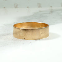 Victorian Plain Rosy Gold Cigar Band