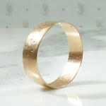 Victorian Plain Rosy Gold Cigar Band