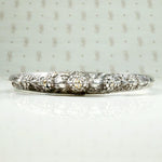 Victorian Vineyard Silver Plated Bangle