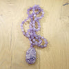 Felicitous Chinese Amethyst Plum Necklace