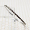 Pair of Slim Engraved Silver Bangles