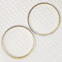 Pair of Cloisonné Enamel Bangles in Fruity Colors