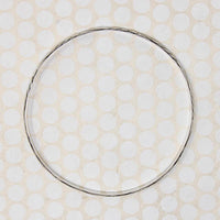 Swirling Silver Mid Century Danecraft Bangle