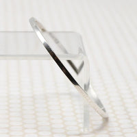 Elegant Slim Mexican Sterling Silver Bangle