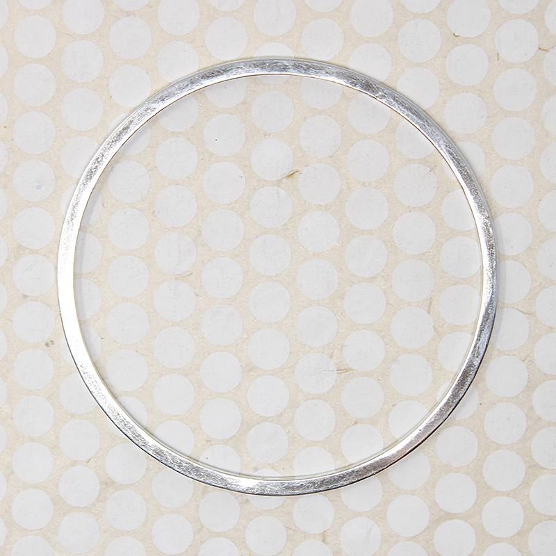 Elegant Slim Mexican Sterling Silver Bangle