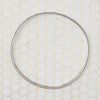 Sweet Engraved Silver Leaves & Flowers Bangle