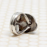 Tropical-Blue Turquoise Navajo Sterling Ring
