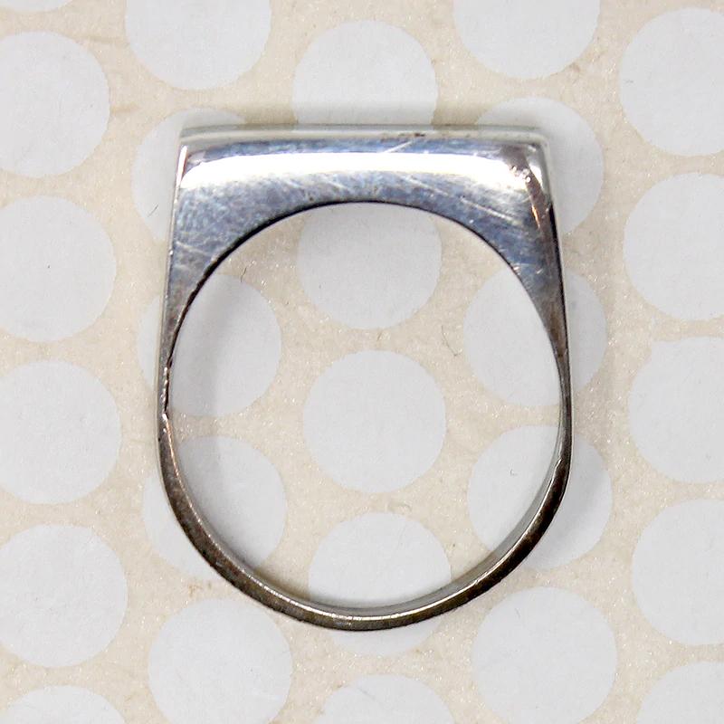 Malachite in Sterling Signet Ring