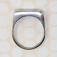 Malachite in Sterling Signet Ring
