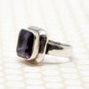 Gorgeous Amethyst in Chunky Sterling Ring