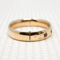 Blushing Beauty Rosy Bangle with Pink Paste