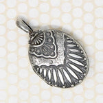 Grand Period Engraved English Silver Locket