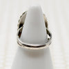 Blackbird's Egg Blue Turquoise in Silver Ring