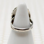 Blackbird's Egg Blue Turquoise in Silver Ring