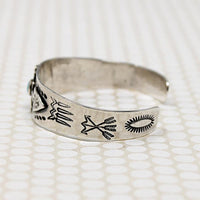 Thunderbird Cuff Bracelet with Rocker Designs