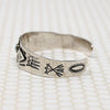 Thunderbird Cuff Bracelet with Rocker Designs