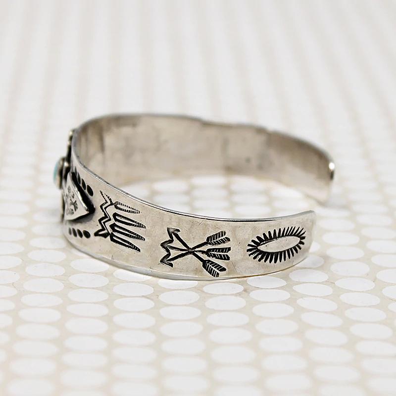 Thunderbird Cuff Bracelet with Rocker Designs