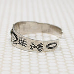 Thunderbird Cuff Bracelet with Rocker Designs