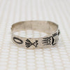 Thunderbird Cuff Bracelet with Rocker Designs